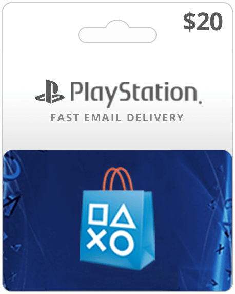 Playstation store 20 dollar hot sale card